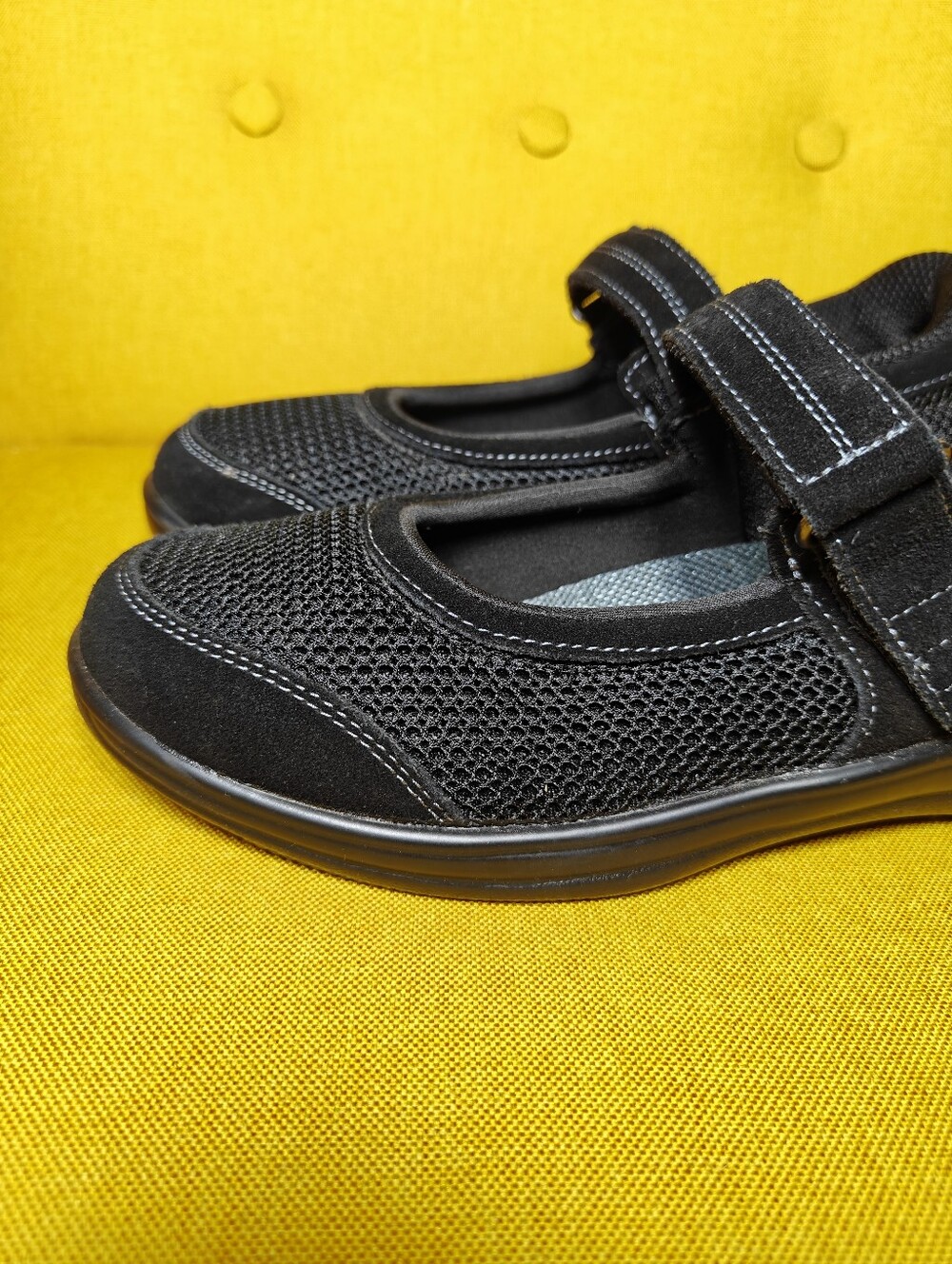 EUC Orthofeet Chattanooga Mary Jane Comfort Mesh Hook Strap Women's Shoe Sz 8.5D - Picture 3 of 9